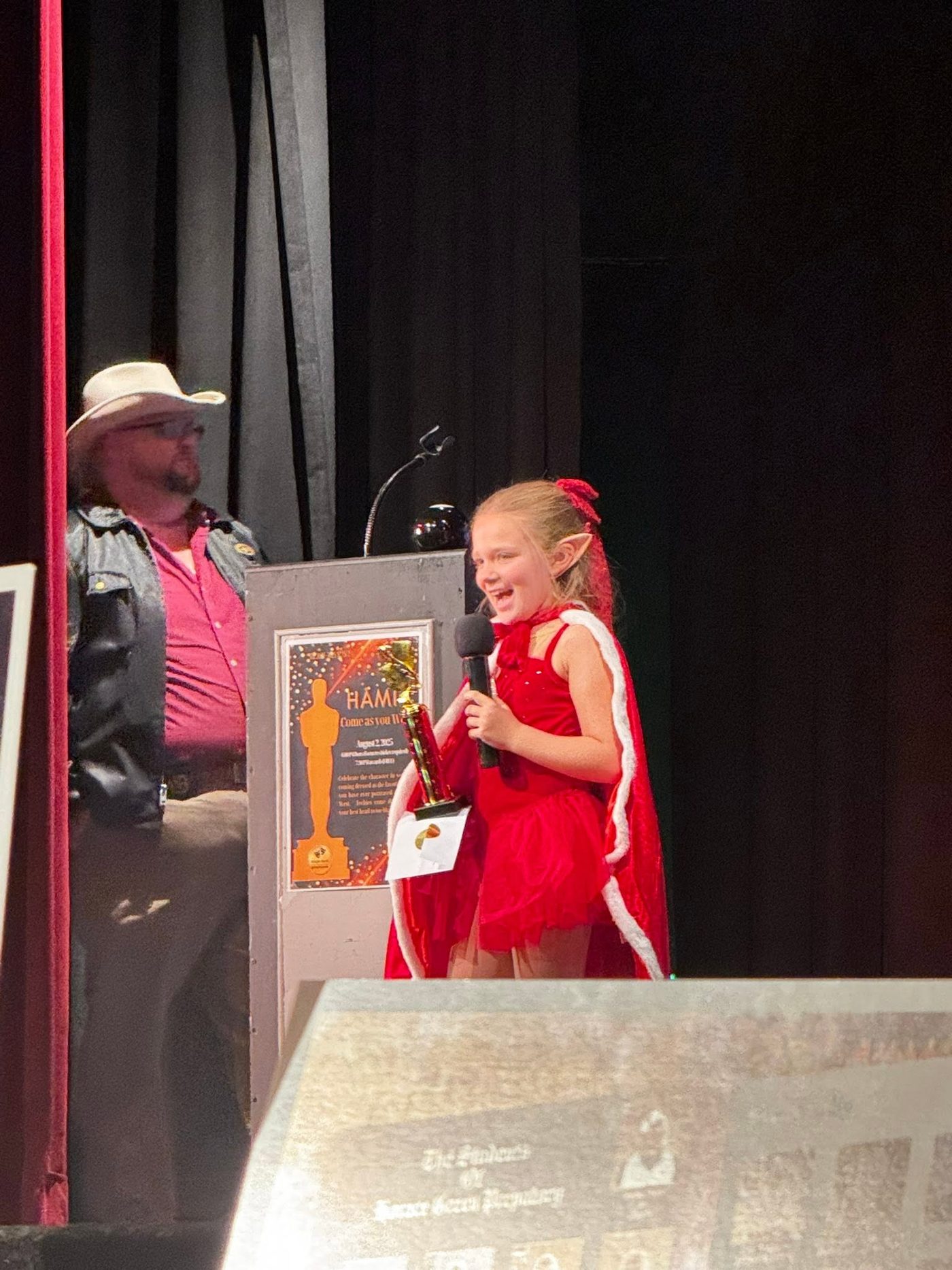 Brooklyn Brijbag with an award